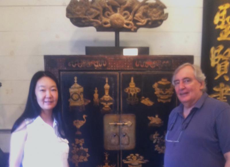 Wurui and Michael Dunn of Wiscasset, Maine and Bejing, China